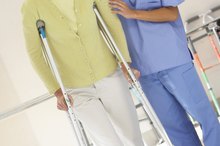 How to Cushion Crutches With Towels