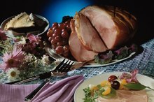 Nutrition Facts for a Slice of Virginia Baked Ham