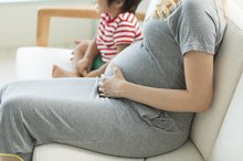Unborn Child Causing Pressure on Mother's Bladder