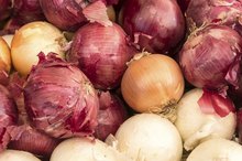 Nutritional Difference Between Yellow & Red Onions