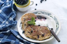 Calories in Blueberry Pancakes