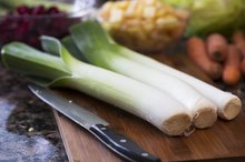 How to Blanch Leeks