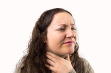 A Sore Throat & Swollen Tonsils