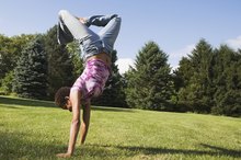 The Calories Burned Doing Handstands and Pushups