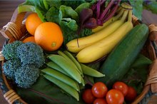 Low Glycemic Vegetables and Fruits