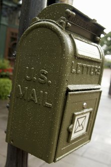 Business letters are usually sent via the U.S. Postal Service.