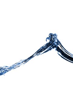 Clear Water Against White image by Christopher Nuzzaco from Fotolia.com