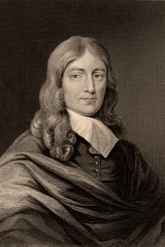 This portrait of John Milton captures the poet at the height of his powers.