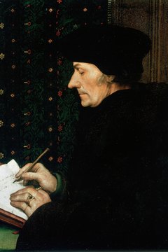 The Dutch writer Erasmus produced a voluminous body of social commentary.