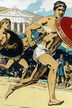 Relay games were a favorite in the ancient Olympic Games.