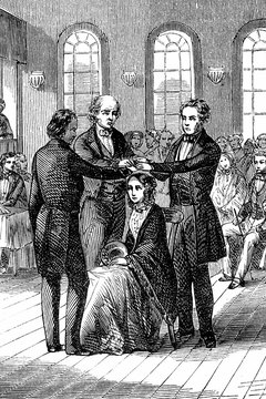 The Mormons, now a widespread denomination, were an emerging religious movement in the 19th century.
