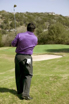 A fine pair of suit slacks helps you look stylish on the golf course.