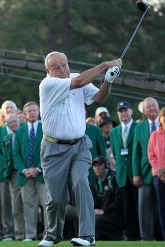 Arnold Palmer is known as one of golf's all-time great hitters.