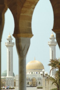 Adhan is announced at mosques to call Muslims to prayer.