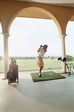 Use the driving range to work on speed drills with your driver and other clubs.