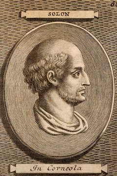 Solon was well known not only as a lawgiver, but as a poet.