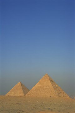 Pyramids were tombs for Egyptian royalty.