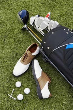 Golf requires several pieces of equipment.