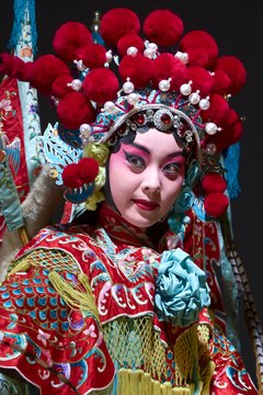 Chinese opera character (Mu Gui Ying)