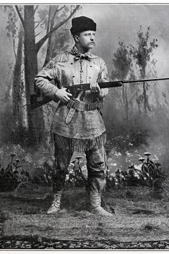 Roosevelt's association with Cuba began as an American Rough Rider during the Spanish-American War.