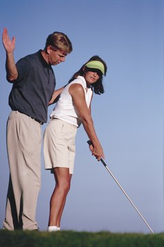 Some golf professionals instruct players on swing techniques, but that is just one of their many possible duties.