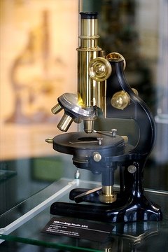 A typical microscope