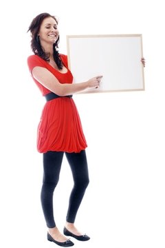 A dry erase board is useful for concept mapping in a group setting.