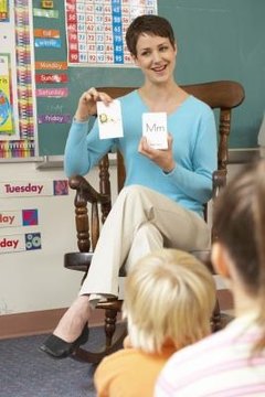 Simple alphabet flashcards can be used for many games.