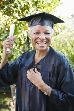 It's never too late to earn a degree.
