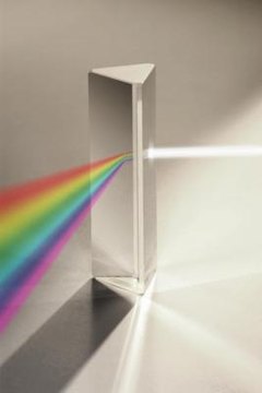 does light slow down in a prism