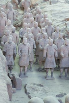 According to ancient historians, it took more than 700,000 people over 36 years to make the warriors, although this is now being disputed.