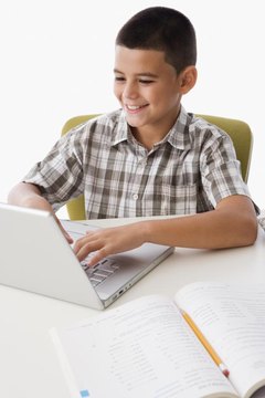 Gifted students can use technology to research areas of interest.