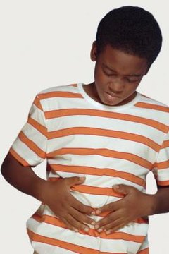 Children have a hard time telling the difference between the stomach and the intestines.