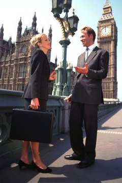 An English language learner may develop a British or American accent, depending on where he learns English.