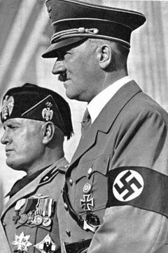 Mussolini and Hitler were fascist leaders
