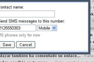 Envía mensajes de textos desde tu cuenta de correo Gmail.
