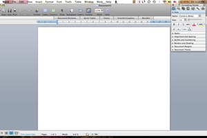 Comienza a utilizar Microsoft Word para Mac.