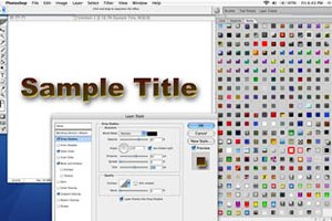 Crea titulares o encabezados con Photoshop.