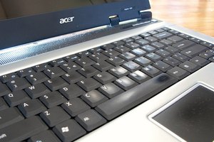 Una computadora portátil Acer.