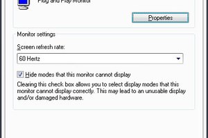 El parpadeo del monitor puede ser irritante para la vista.