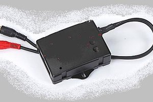 Adaptador típico de entrada auxiliar.