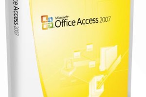 Microsoft Access.