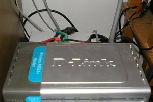 Router inalámbrico Linksys.