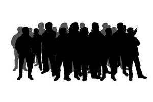 silhouette of a crowd image by Christopher Hall from Fotolia.com What