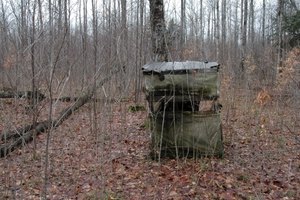 Homemade Hunting Blind Homemade Hunting Blind
