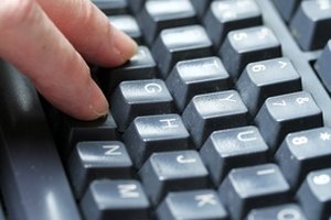 keyboard image by Fyerne from Fotolia.com The