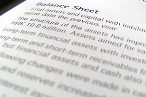 balance sheet image by Darko Draskovic from Fotolia.com Fact