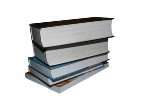 books isolated on white image by robootb from Fotolia.com Download