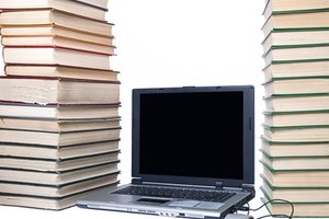 notebook and books image by Sergey Galushko from Fotolia.com Reference