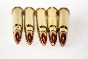 ammunition image by Chris from Fotolia.com Ammunition is a hot seller during the annual hunting season, as well as throughout the year by law enforcement and target shooters.